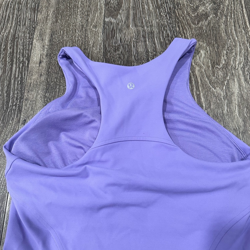 Lululemon purple align cropped tank